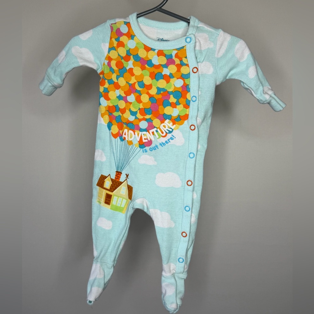 Disney Baby UP footie Pjs size 0-3 months